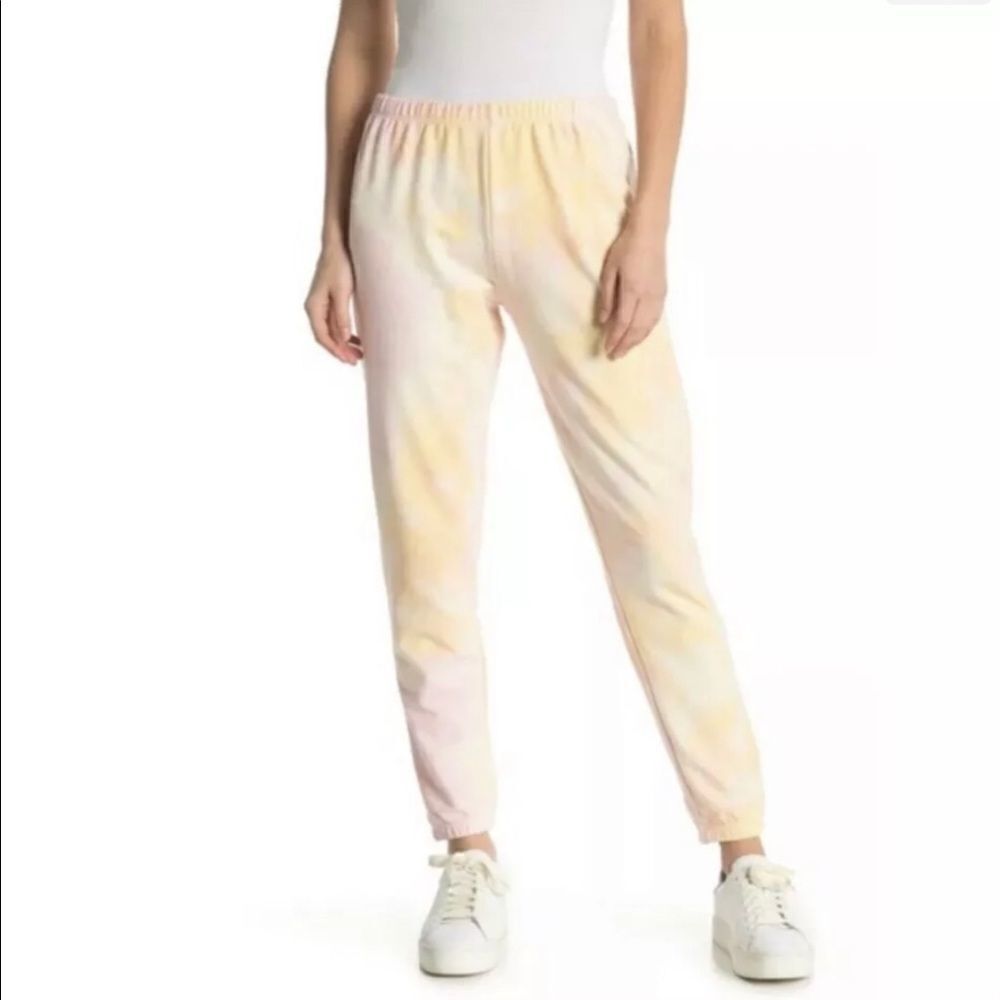 Wildfox Sherbet Wash Rory Tie Dye Joggers Sweatpants
